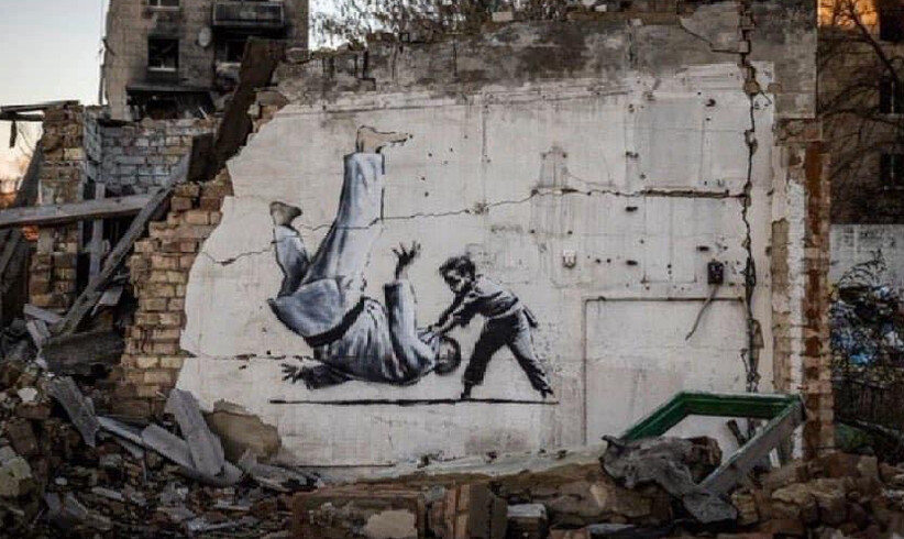 Banksy-Prints für Ukraine
