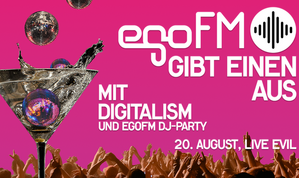 egoFM gibt einen aus