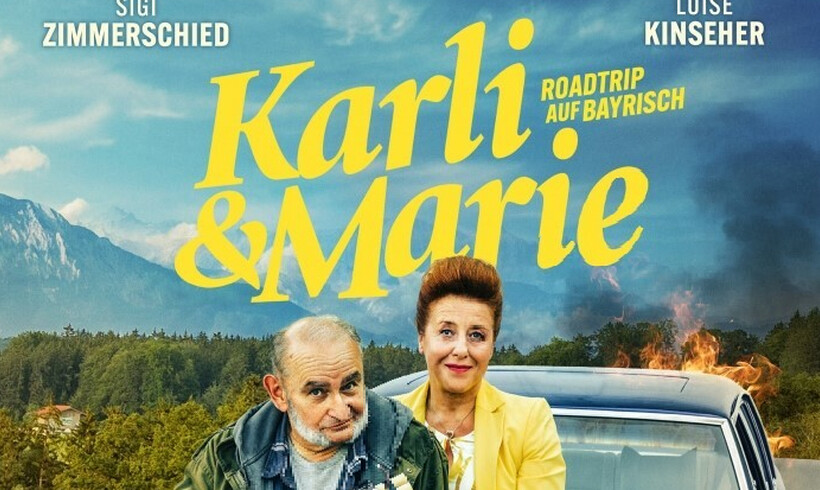 Karli & Marie beim Kino am Königsplatz