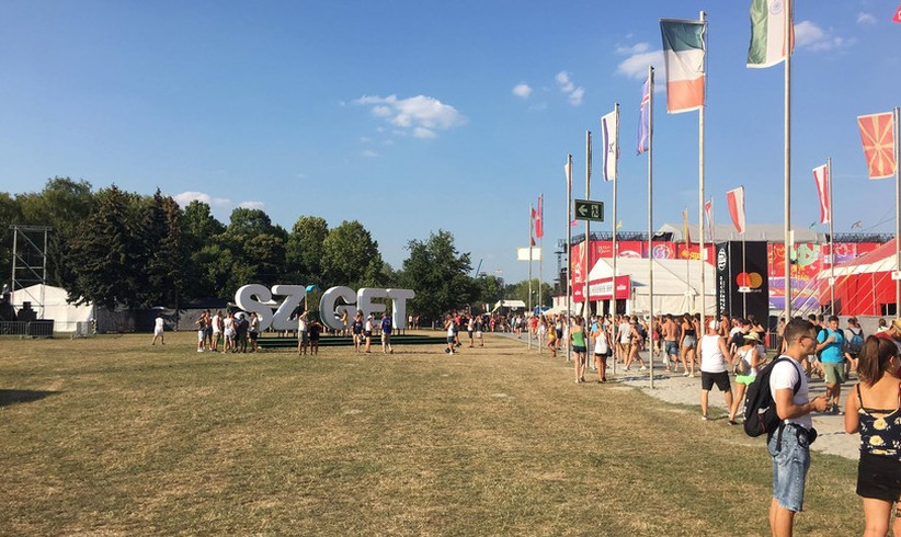 Golden Sziget 2018 - Gelände